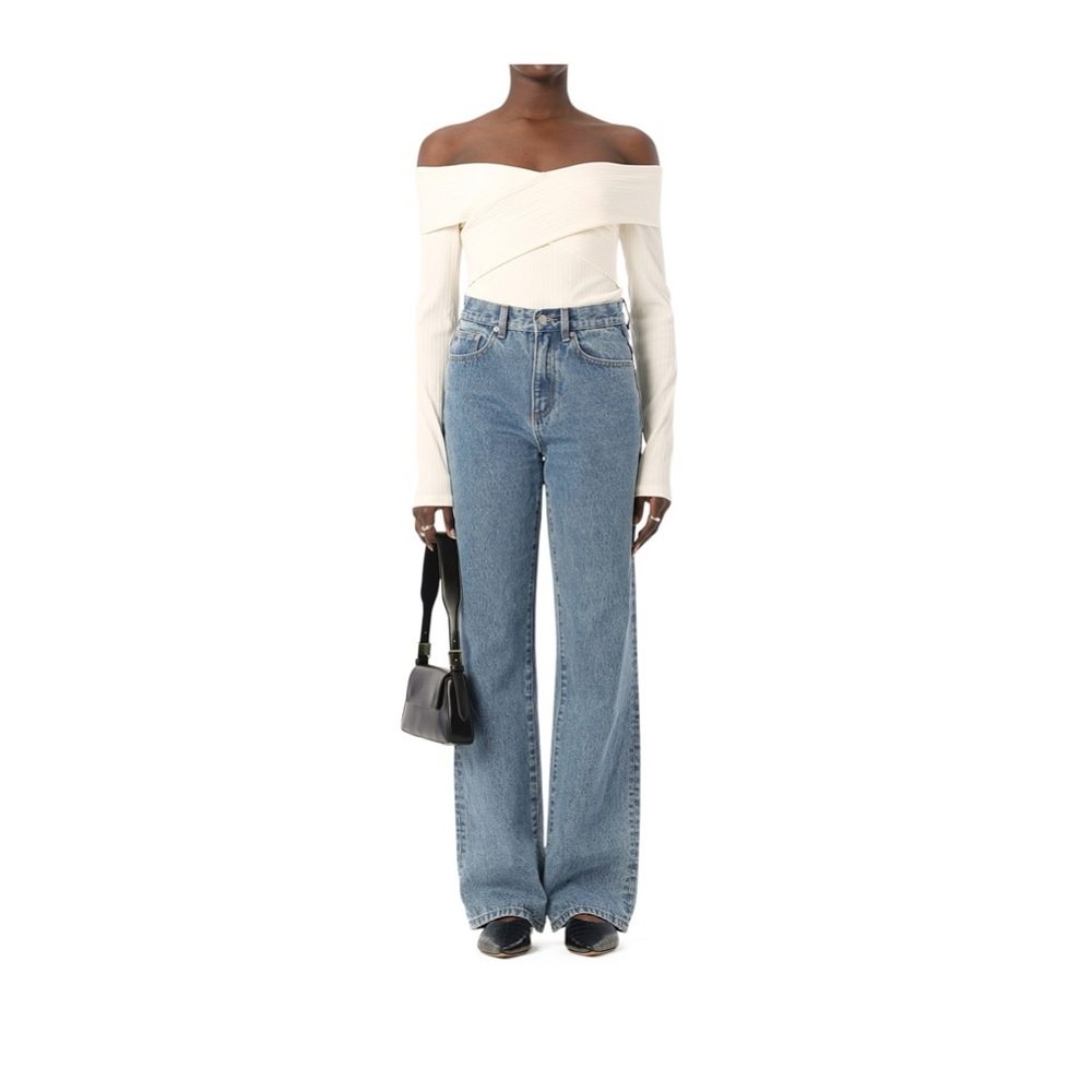 Elka Collective Iman Bodysuit In Ecru - Picture 9 of 9